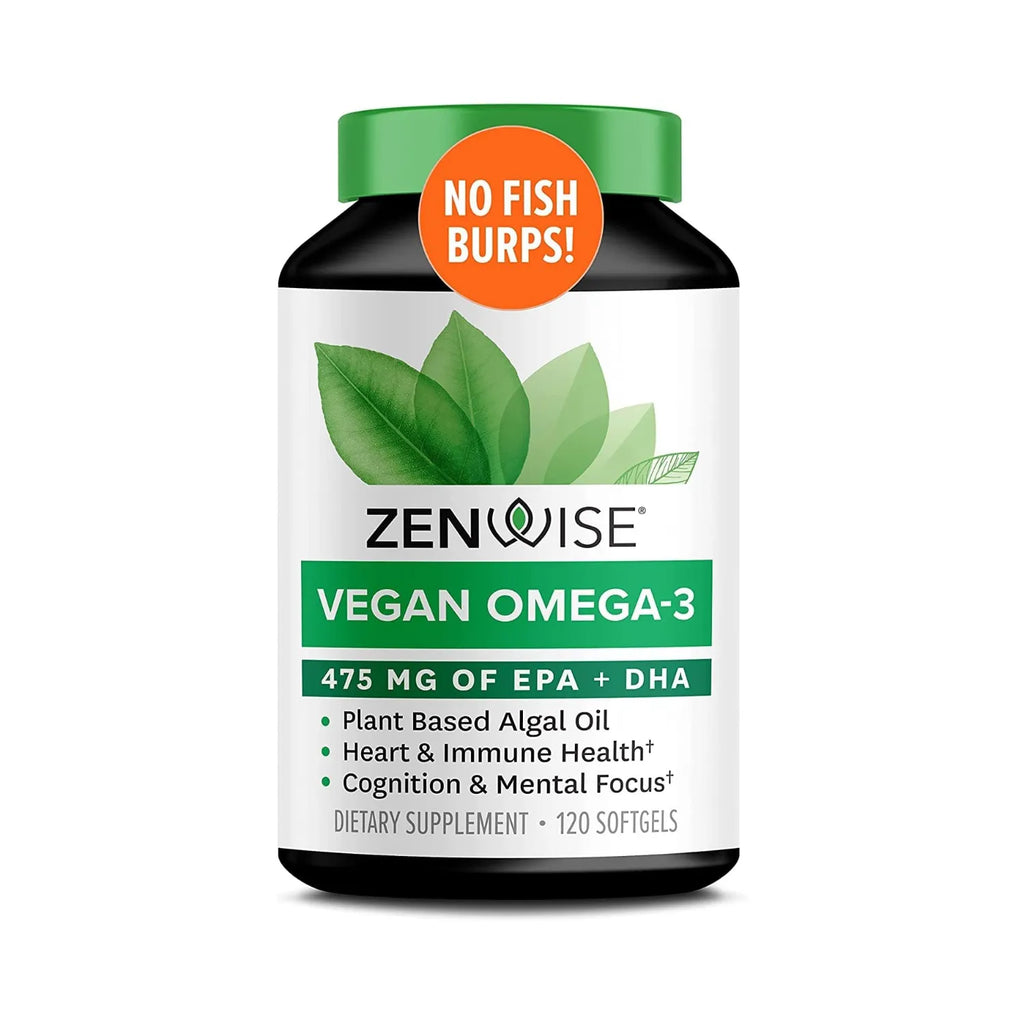 Zenwise Omega 3 Vegano 475 mg 120 Softgels Sfn