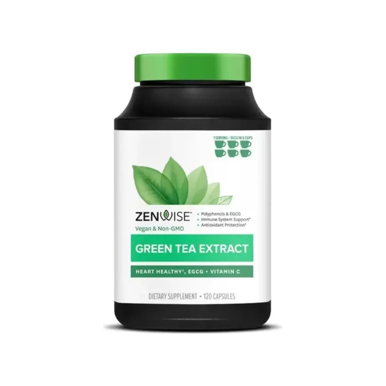 Zenwise Extracto de té verde 120 cápsulas sfn