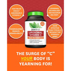 Zenwise Vitamina C Ácido ascórbico liposomal 180 Vcaps Sfn
