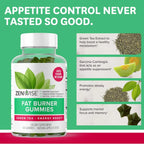 Zenwise Fat Burner Con Té Verde, Garcinia 60 gomitas Sfn