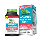 Zenwise Probióticos para mujeres con enzimas 60 capsulas Sfn