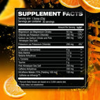 Hosstility Hostile Pre-Workout | Pre Entreno con Citrulina, Beta-Alanina y Cafeína | 30 Servicios | Sabor Orange Fury