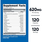 Nutricost Enzimas Digestivas 120 Cápsulas
