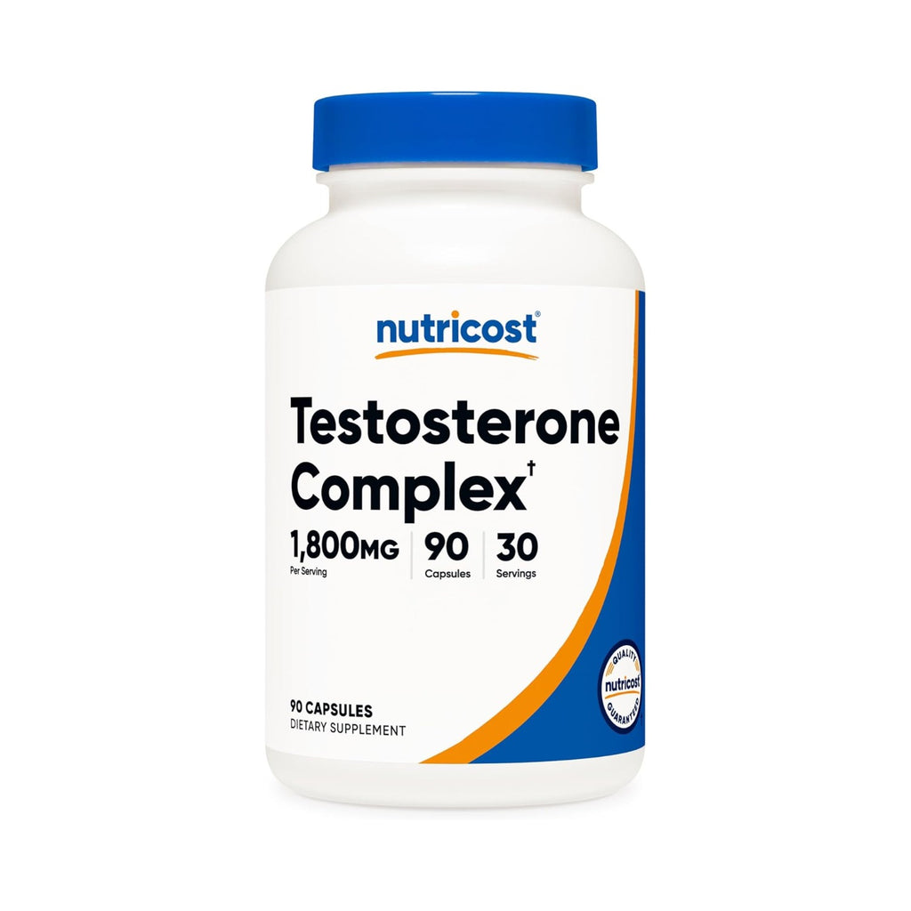 Nutricost Complejo de Apoyo de Testosterona 1800 mg 90 Cápsulas