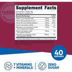 Nutricost Complejo de Electrolitos 40 Sobres Uva