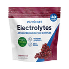 Nutricost Complejo de Electrolitos 40 Sobres Uva