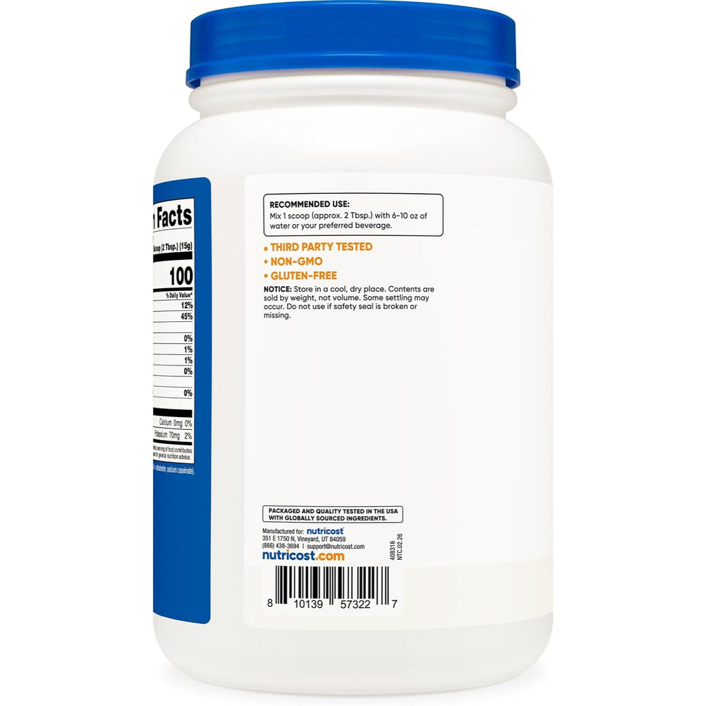 Nutricost Leche de Coco en Polvo 2 lb