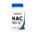 Nutricost N-Acetil L-Cisteína (NAC) 600 mg 30 Cápsulas Vegetales
