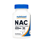 Nutricost N-Acetil L-Cisteína (NAC) 600 mg 30 Cápsulas Vegetales