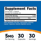 Nutricost Boro 5 mg 30 Cápsulas Vegetales