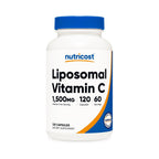 Nutricost Vitamina C Liposomal 1500 mg 120 Cápsulas Vegetales