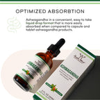 Double Wood Ashwagandha Orgánica 1200 mg 60 Porciones Gotas