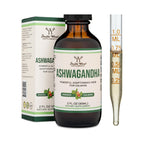 Double Wood Ashwagandha Orgánica 1200 mg 60 Porciones Gotas