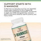 Double Wood D-Manosa 500 mg 90 Cápsulas