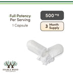 Double Wood D-Manosa 500 mg 90 Cápsulas