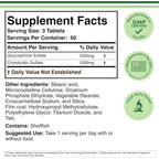 Double Wood Glucosamina 1500 mg y Condroitina 1200 mg Tabletas
