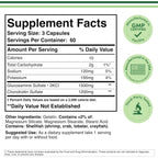 Double Wood Glucosamina 1500 mg y Condroitina 1200 mg Tabletas
