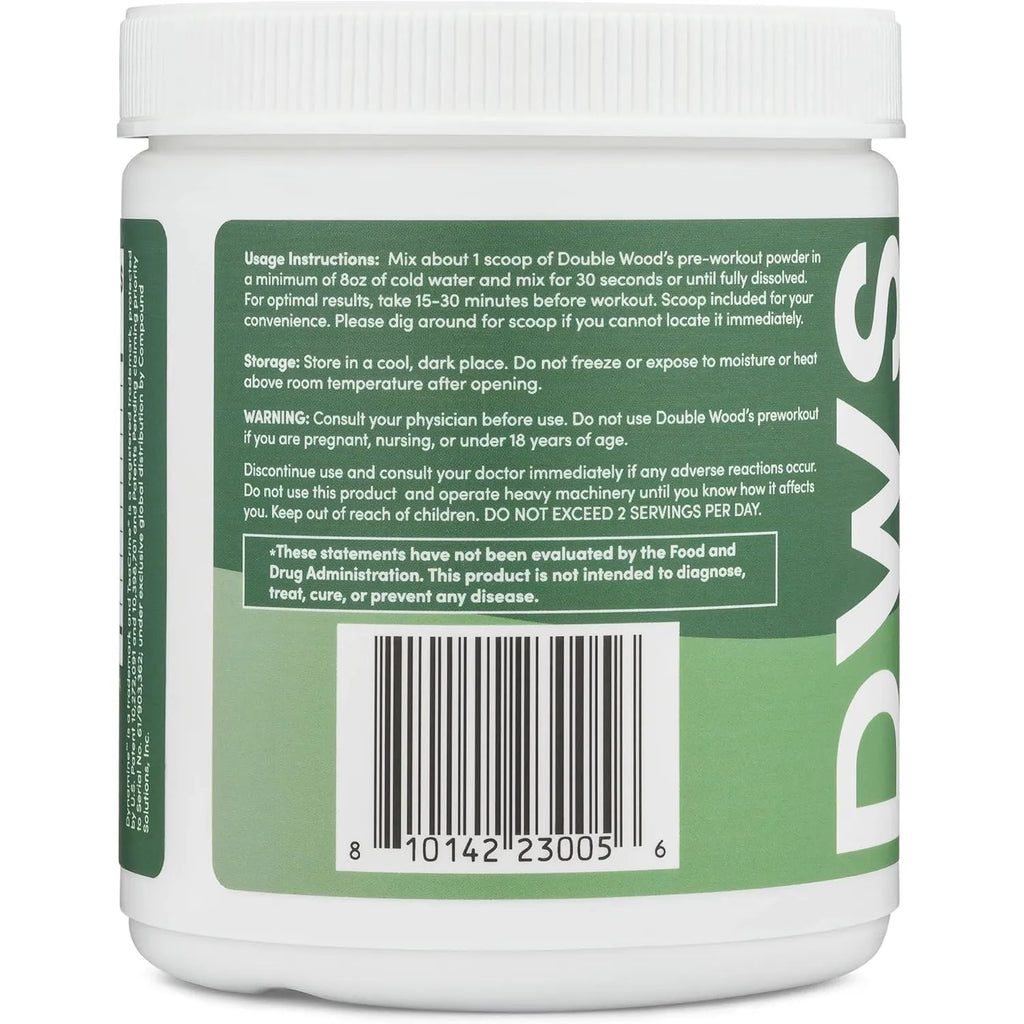 Double Wood Pre-Workout Fruit Punch