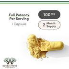 Double Wood Dihidroberberina (GlucoVantage) 100 mg 60 Cápsulas