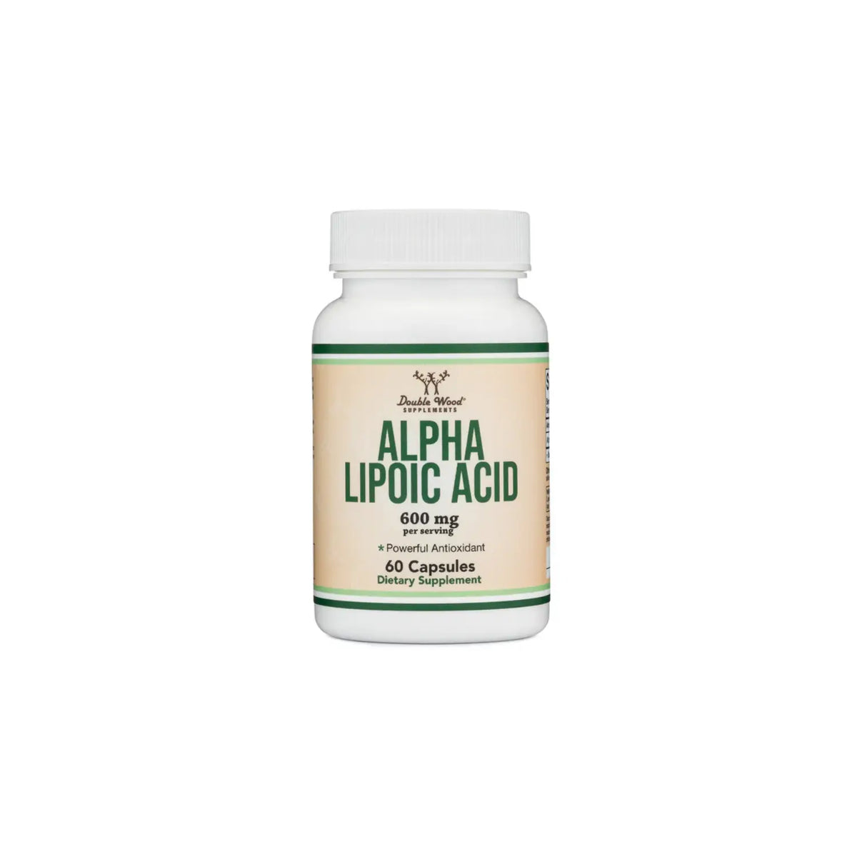 Double Wood Acido Alpha Lipoico 600mg 60caps