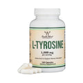 Double Wood L-Tirosina 1000 mg 120 Cápsulas Vegetales