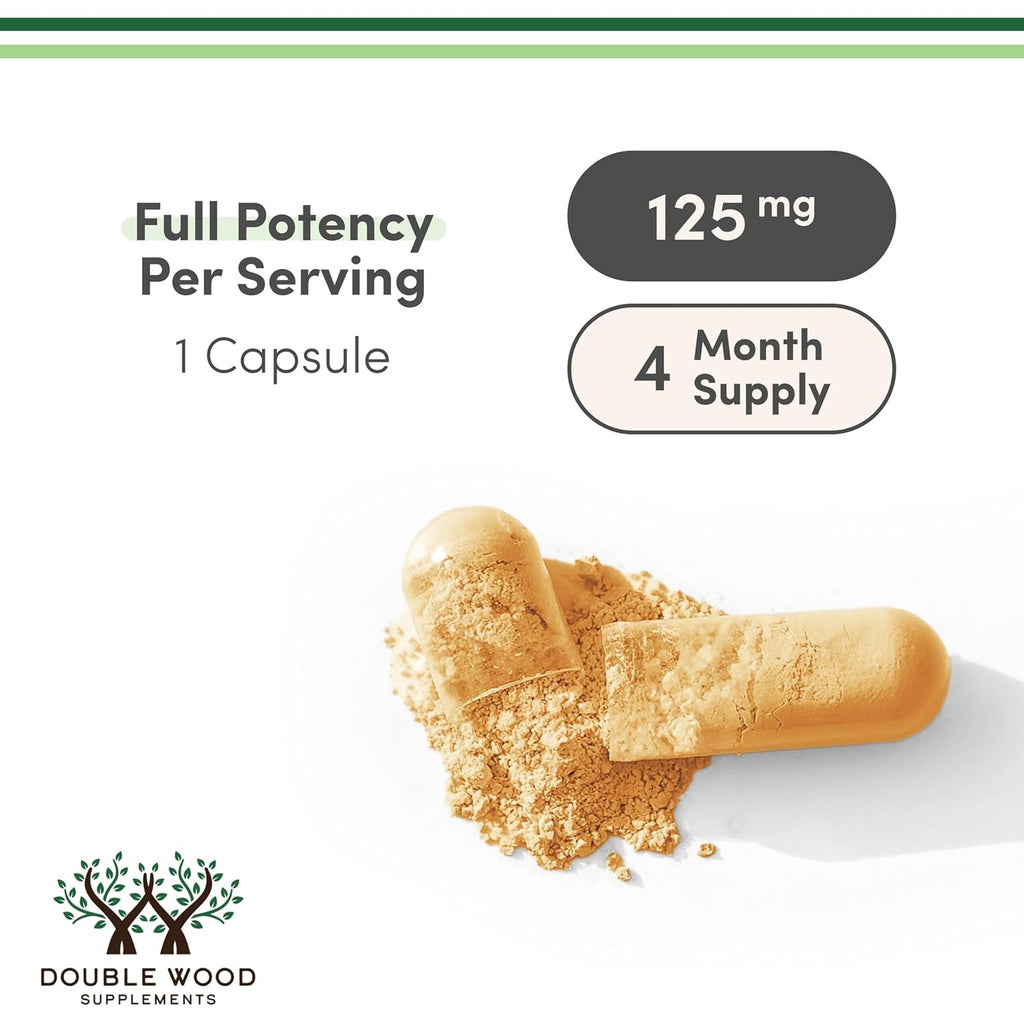 Double Wood Multivitamínico Metilado con TMG y Metilfolato 120 Cápsulas