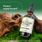 Double Wood Gordolobo Orgánico (Hoja de Mullein) 1160 mg 60 Porciones Gotas sin Alcohol