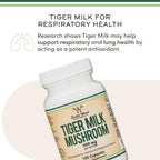 Double Wood Hongo Leche de Tigre (Lignosus) 500 mg 120 Cápsulas