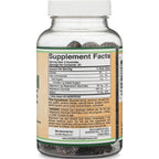 Double Wood Glicinato de Magnesio 400 mg 30 Porciones Gomitas Sabor Uva