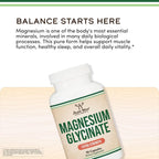 Double Wood Glicinato de Magnesio Extra Fuerte 120 mg 90 Cápsulas