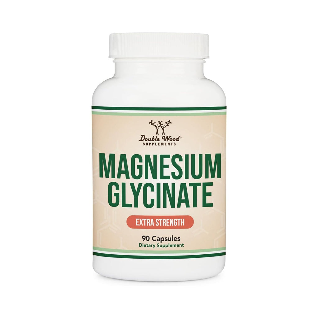 Double Wood Glicinato de Magnesio Extra Fuerte 120 mg 90 Cápsulas