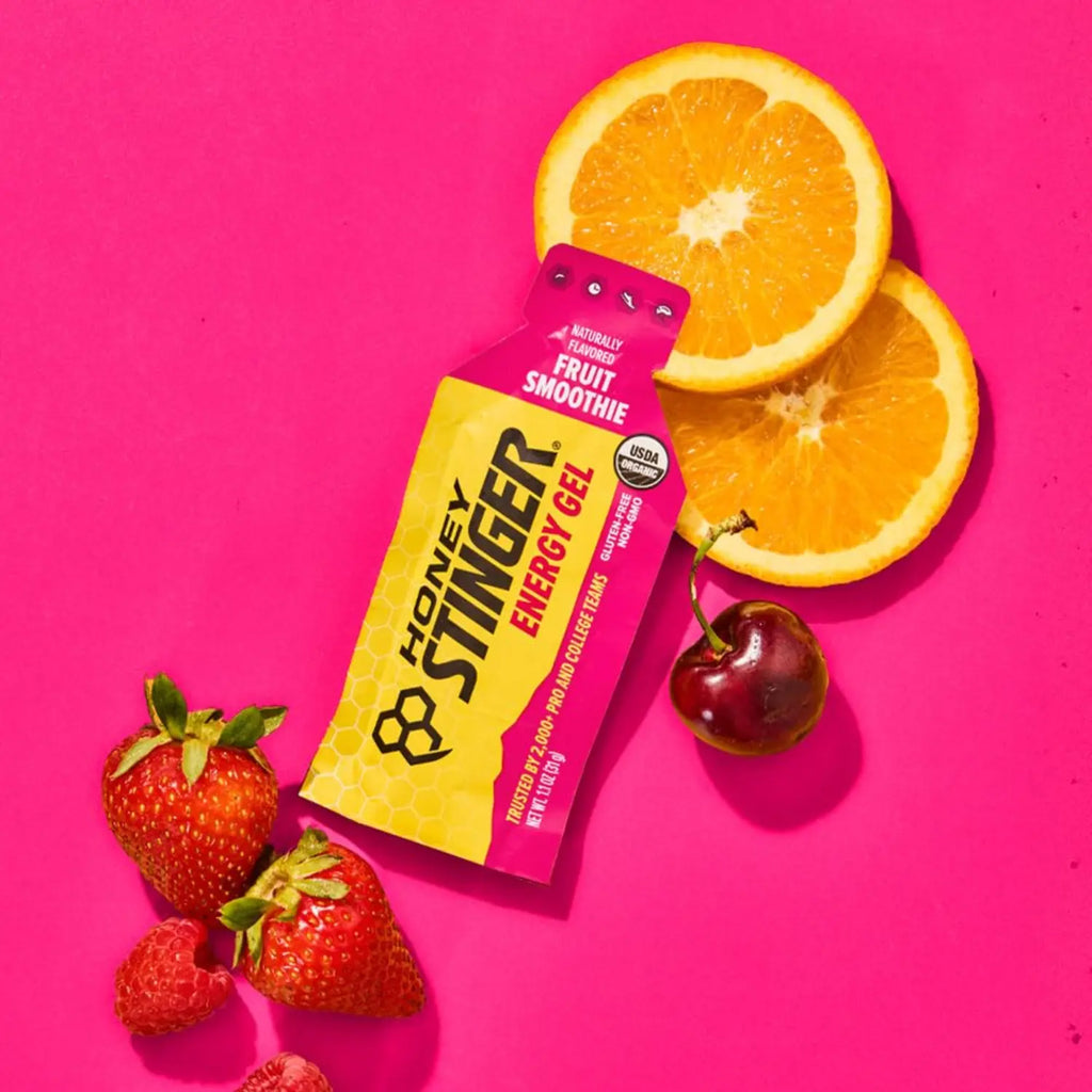 Honey Stinger Energy Gel, Miel Y Electrolitos 24pz/31gr Sfn fruit smoothie