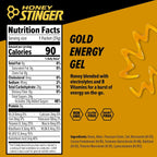 Honey Stinger Energy Gel, Miel Y Electrolitos 24pz/31gr Sfn gold classic