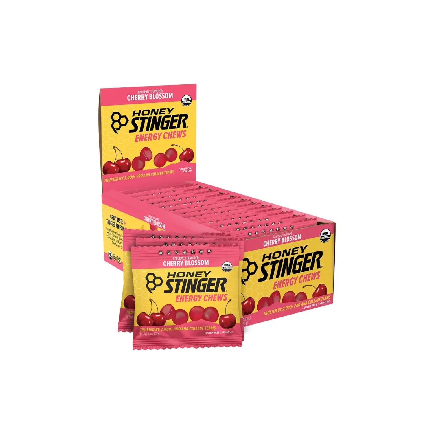 Honey Stinger Gomitas Energéticas 12 Pack Sfn cherry blossom