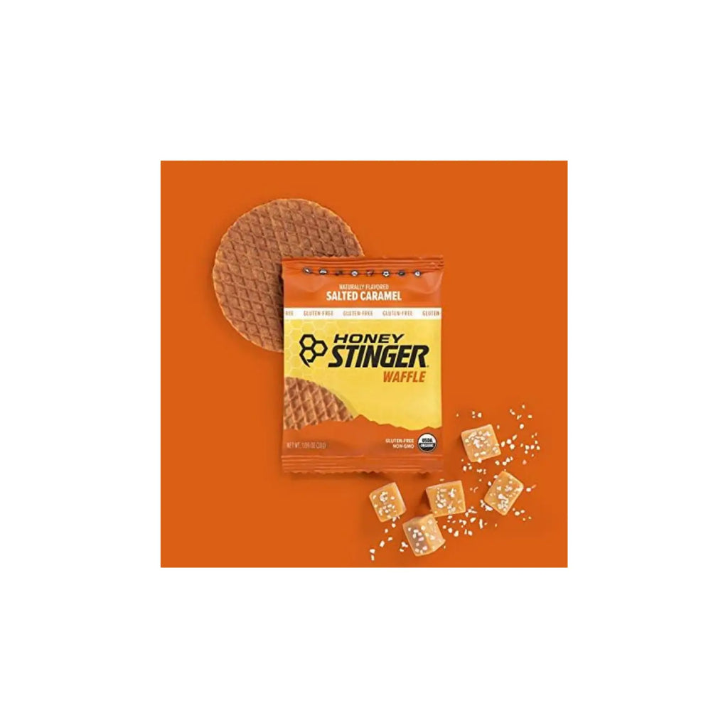 Honey Stinger Waffles Energetico Organico 180 G 6 Pack Sfn salted caramel / caramel salad