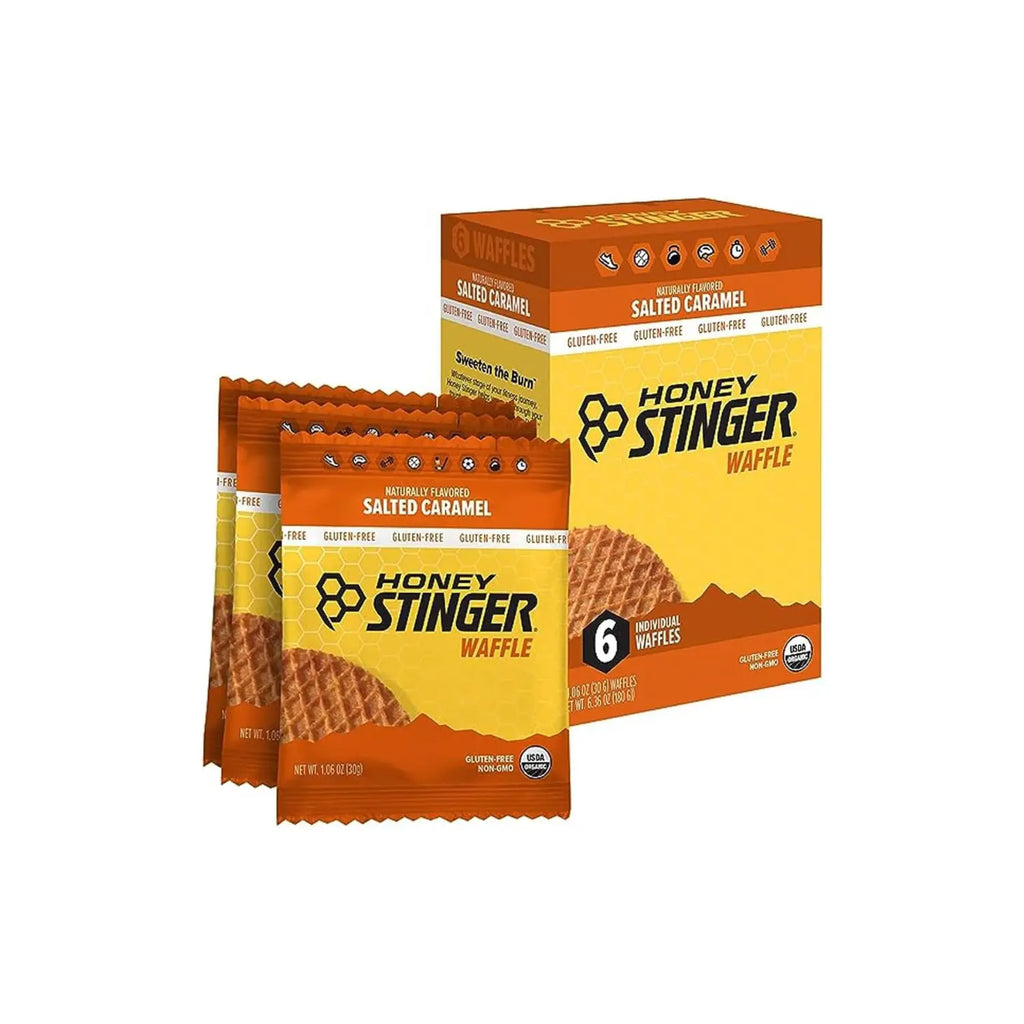 Honey Stinger Waffles Energetico Organico 180 G 6 Pack Sfn salted caramel / caramel salad