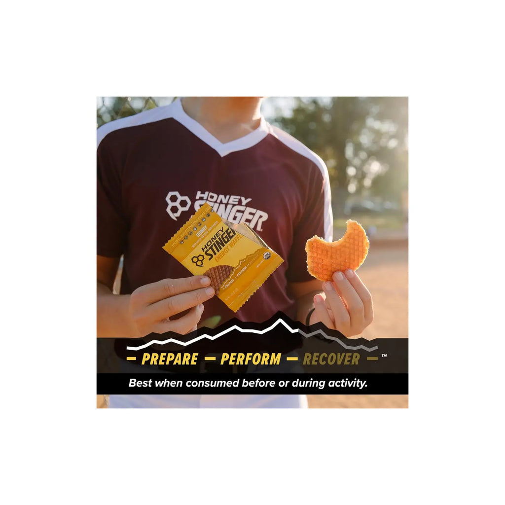 Honey Stinger Waffle Energy Organic C/12 Pzas 28.5gr Sfn miel/honey