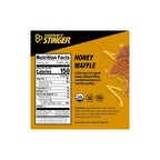 Honey Stinger Waffle Energy Organic C/12 Pzas 28.5gr Sfn miel/honey
