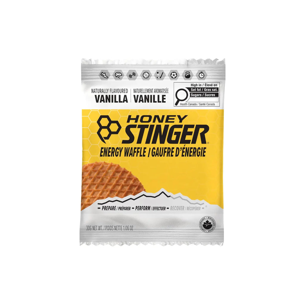 Honey Stinger Waffle Energy Organic C/12 Pzas 28.5gr Sfn vainilla
