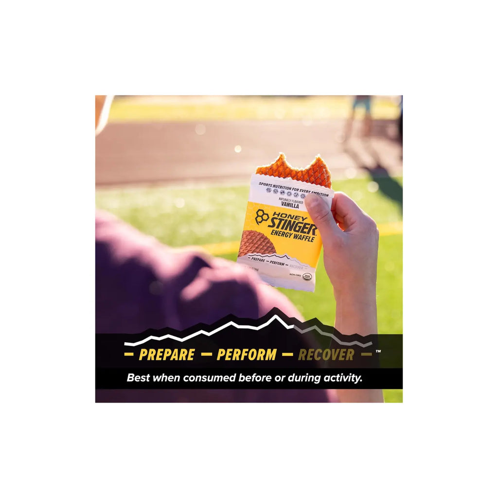 Honey Stinger Waffle Energy Organic C/12 Pzas 28.5gr Sfn vainilla