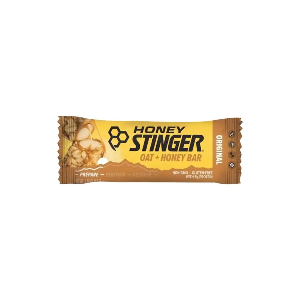 Honey stinger barra energetica de avena y miel 12 barras sfn sabor original