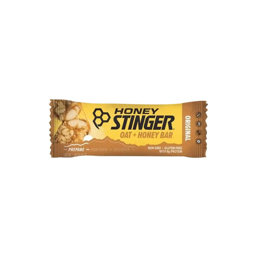 Honey stinger barra energetica de avena y miel 12 barras sfn sabor original