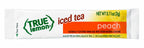 True Lemon Peach Iced Tea - Mezcla de Bebida en Polvo True Citrus | Hecho con Té Negro Real | Sabor Natural a Melocotón sin Edulcorantes Artificiales | Suplemento Alimenticio / Bebida Instantánea