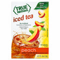 True Lemon Peach Iced Tea - Mezcla de Bebida en Polvo True Citrus | Hecho con Té Negro Real | Sabor Natural a Melocotón sin Edulcorantes Artificiales | Suplemento Alimenticio / Bebida Instantánea
