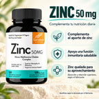 Sandhus Zinc Quelato De Monometionina 50 Mg 120 Capsulas