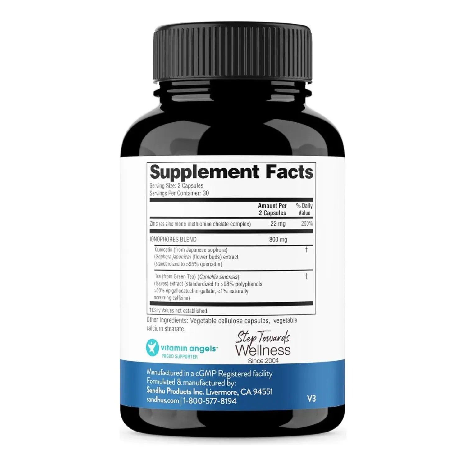 Sandhus Bioznq Zinc Con Lonóforos 60 Caps