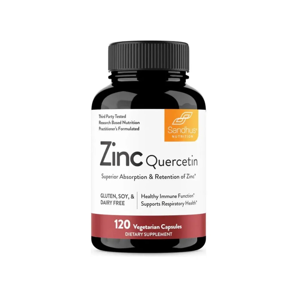 Sandhus Zinc Quercetin, Zinc Quercetina 120 Capsulas