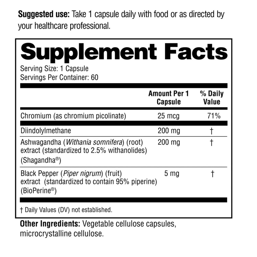 Sandhus Dim Balance Hormona Con 60 Capsulas 200mg