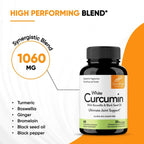 Sandhus Curcumina Blanca Con Boswellia Y Aceite De Semillla Negra 60 Capsulas