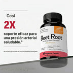 Sandhus Raíz de Remolacha Con Extracto De Semilla De Uva Para Salud del Corazón 60 Capsulas